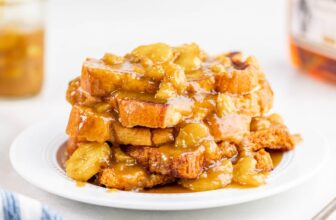 Bananas Foster French Toast – thestayathomechef.com