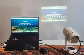 I replaced my monitor with a projector and it leveled up my workday