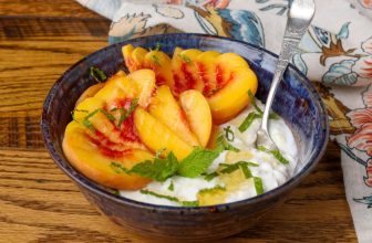 Cottage Cheese and Peaches – Barefeet in the Kitchen