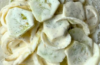 Cucumbers in Vinegar and Creamed Cucumbers