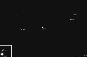 Trippy Image From Deep Space Shows Earth and Moon From 180 Million Miles Away